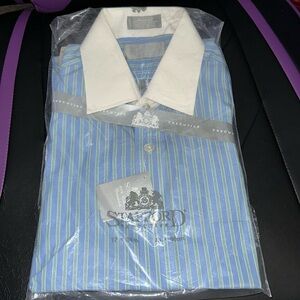 Brand new Stafford Executive dress shirt. 16, 33 inch size
